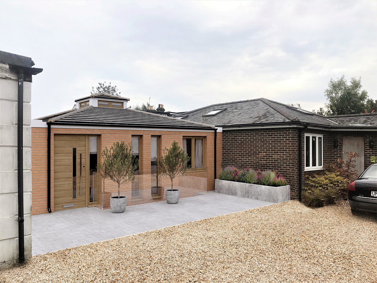 London property extension CGI