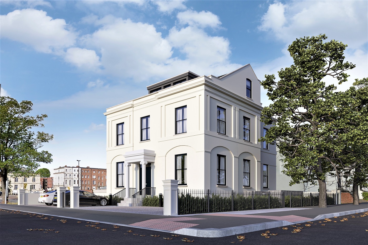 Property renovation project Cheltenham CGI.